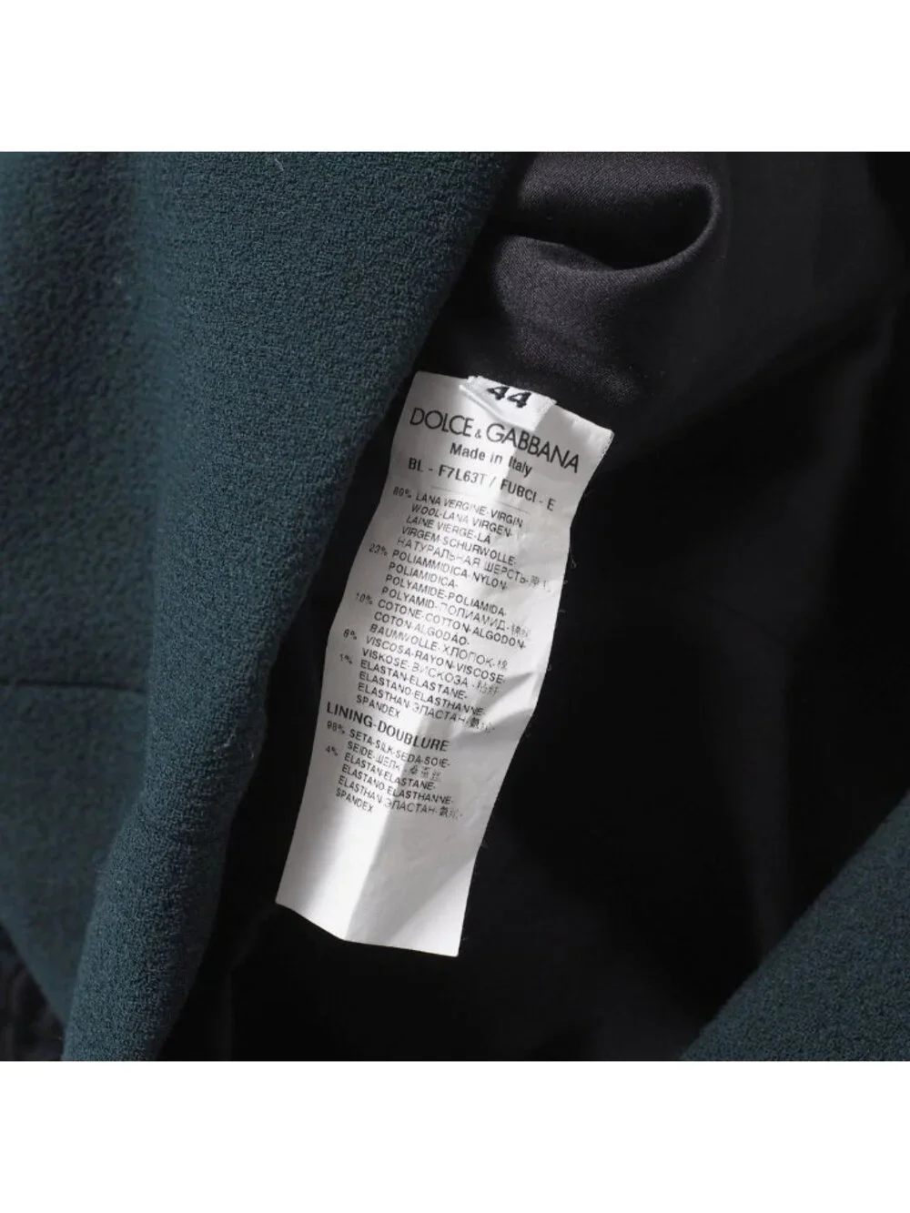 Dolce & Gabbana Tunic 44 Lace Decoration 3/4 Sleeve Top - Picture 8 of 9